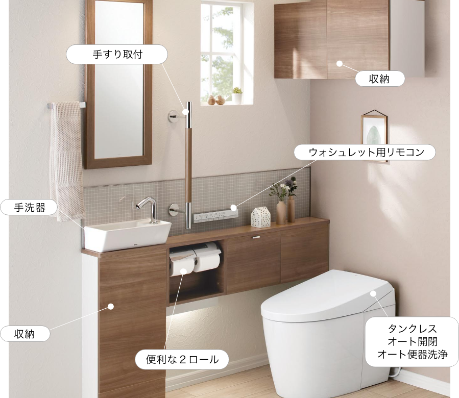 マルヰガス東京が考える 使いやすいトイレとは？