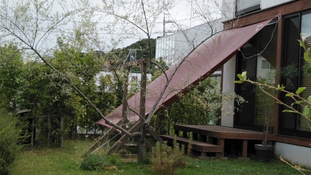 【猛暑対策リフォーム】外付け遮蔽具とグリーンカーテンで室温を下げる！八王子でできる住まいの暑さ対策