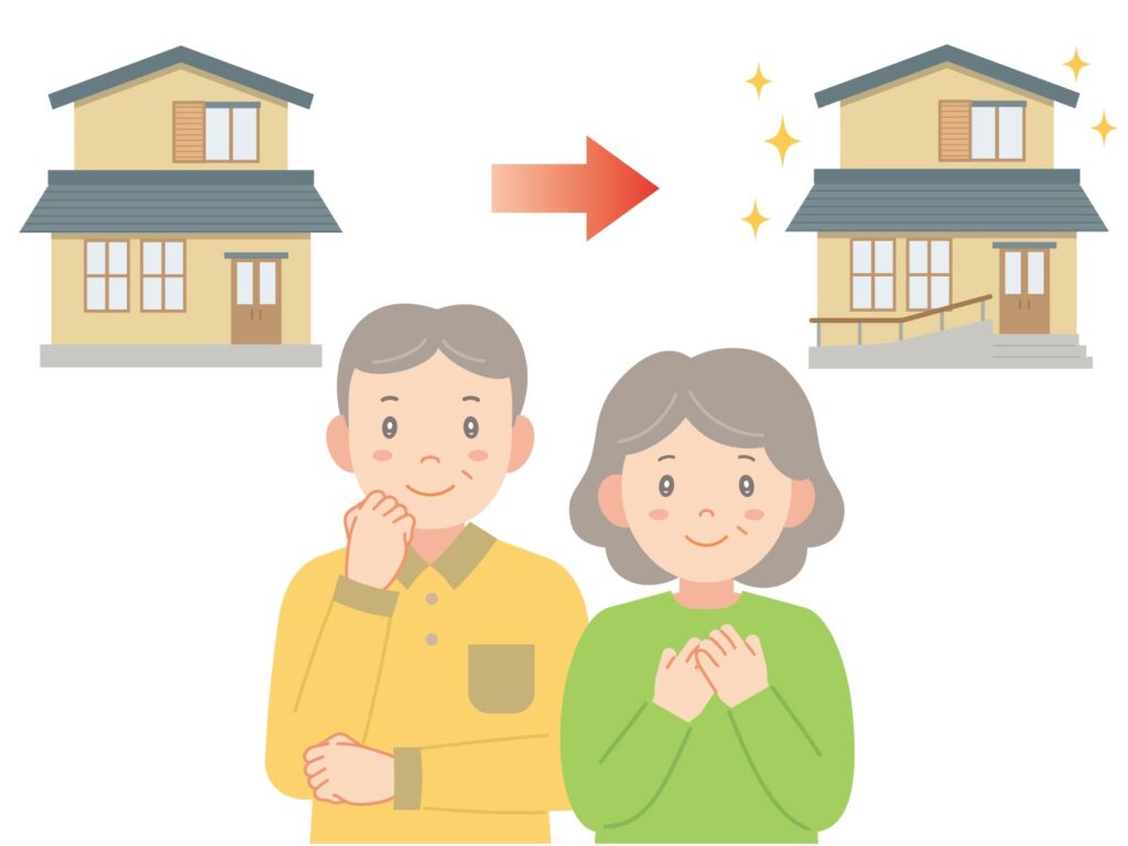 冬の高齢者向けバリアフリーリフォーム｜寒さ対策と転倒予防のポイント